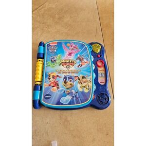 VTech PAW Patrol Mighty Pup Electronic Learning Book French Language Toddler Toy